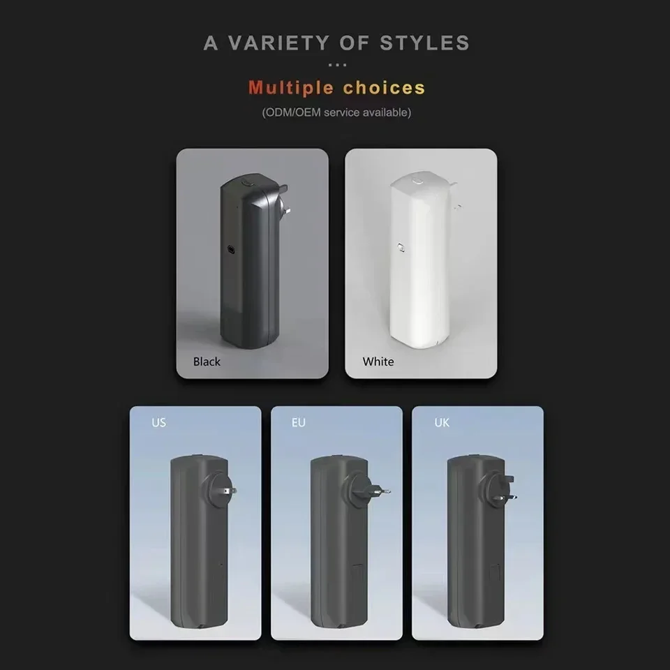 Home Fragrance Items - 壁掛け式プラグインエッセンシャルオイルディフューザー、フレグランス、香り、空気清浄機、Bluetoothアプリ制御付き、家庭用、オフィス用