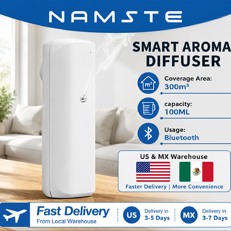NAMSTE アロマオイルディフューザー Bluetooth - Home Fragrance Items のレビューと価格