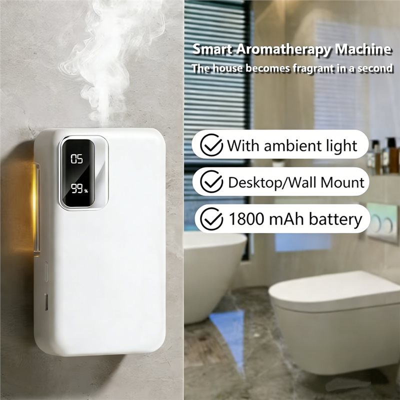 A74G-USB充電式スマート自動噴霧器アロマディフューザー - Home Fragrance Items のレビューと価格