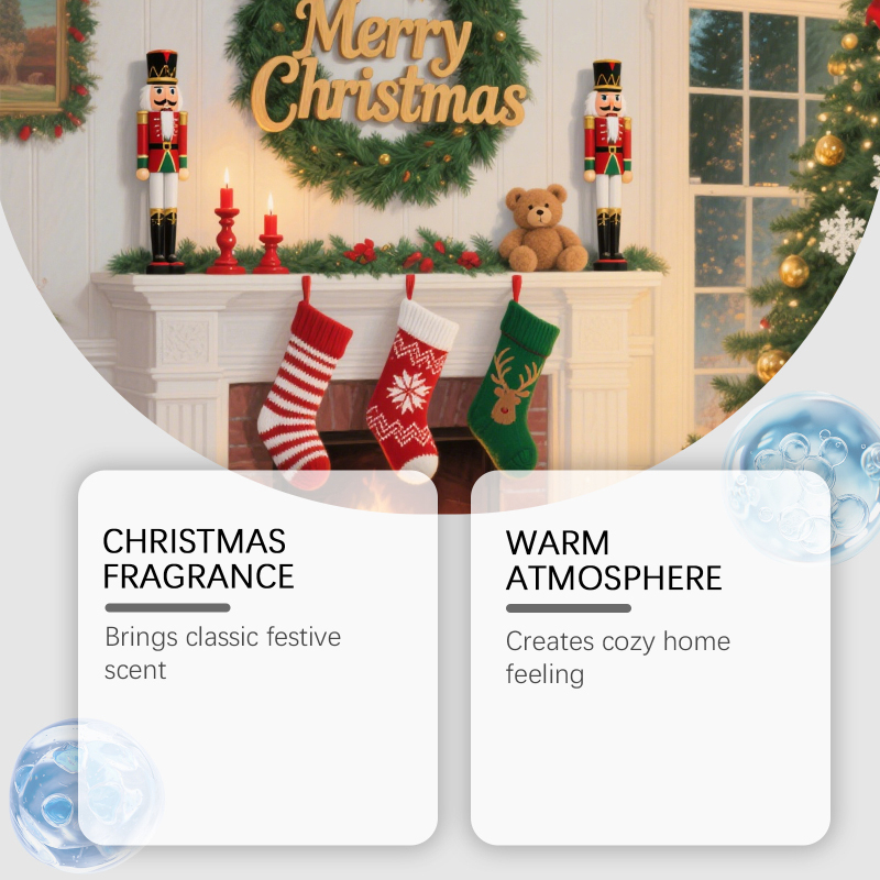 クリスマスフレグランスオイルセット 6本入り ホリデー香り  - Xmas Home Fragrance のレビューと価格