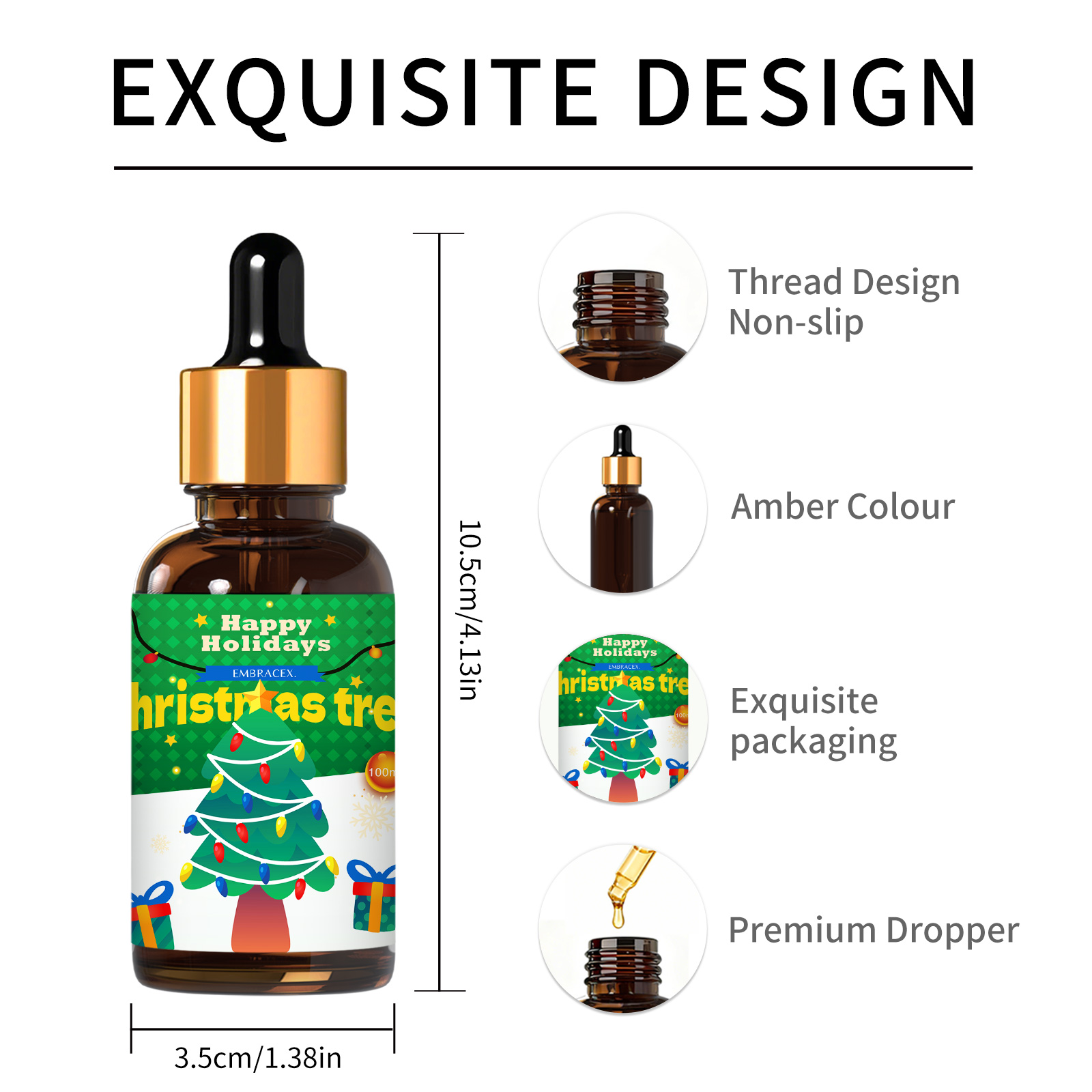 30ml クリスマスツリーの香りのフレグランスオイル、アロマ - Xmas Home Fragrance のレビューと価格