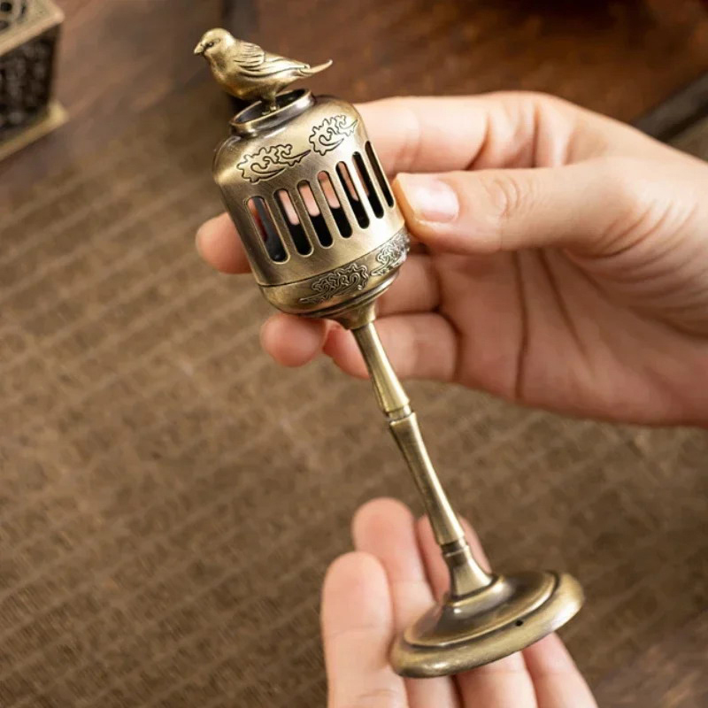 カササギ中空ランプ白檀の香り香炉喫煙逆流香ホルダー茶室の装飾 - Home Fragrance Lamp のレビューと価格