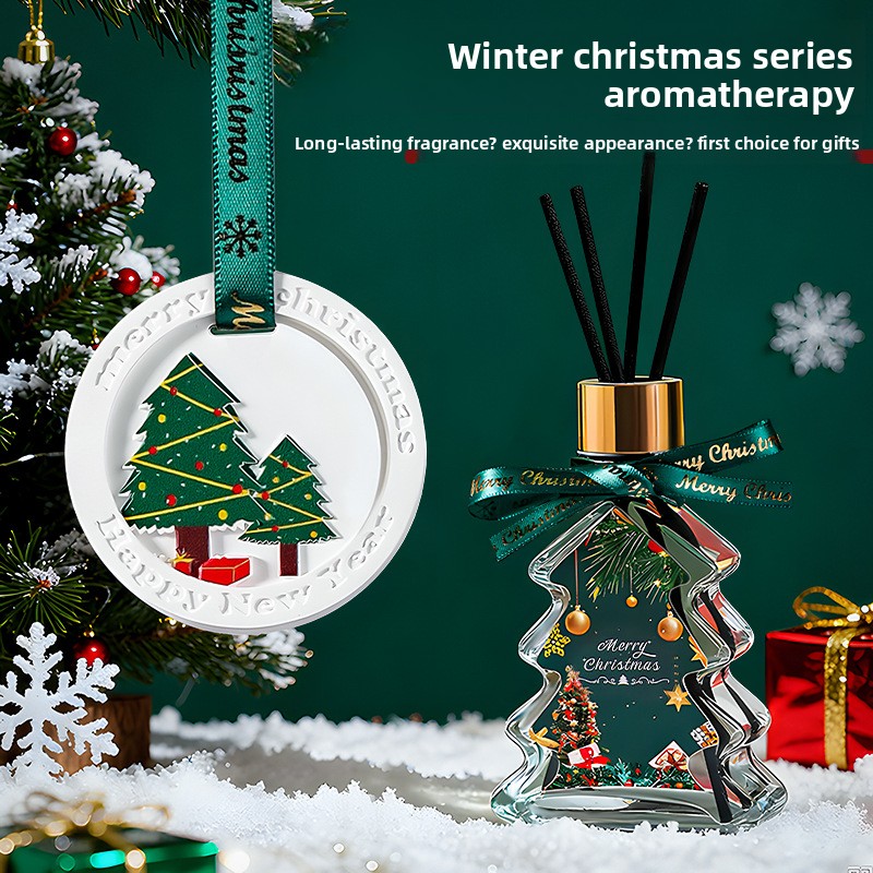 火を使わないアロマセラピーエッセンシャルオイルギフトボックス - Xmas Home Fragrance のレビューと価格